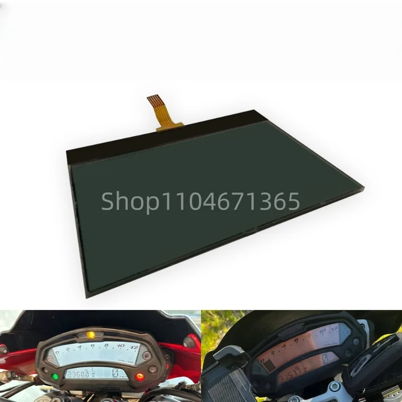 LCD Display Screen for Ducati Monster 696 796 795 M1100 Motorcycle Speedometer Instrument Guages
LCD Display Screen for Ducati Monster 696 796 795 M1100 Motorcycle Speedometer Instrument Guages