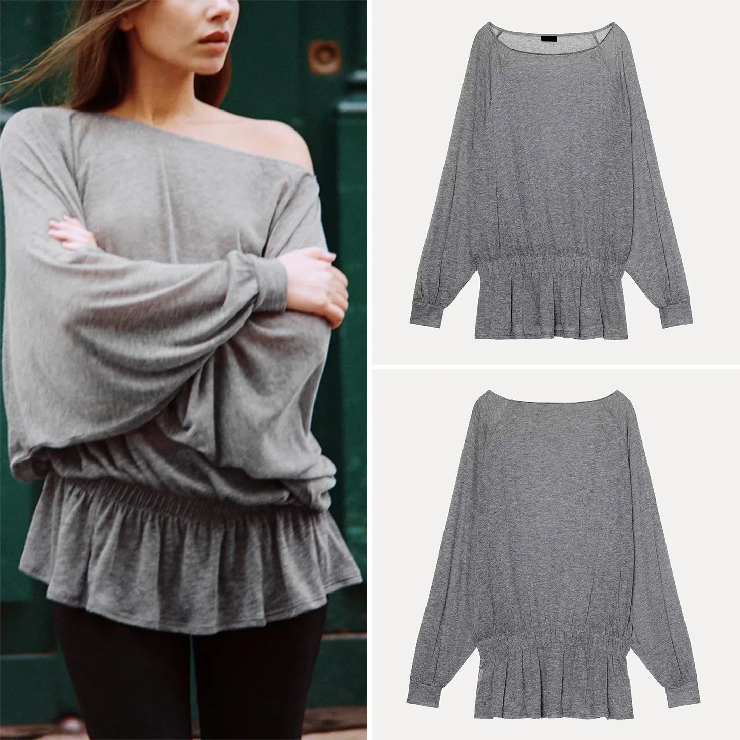 Модная женская весенняя рубашка 2026 года, новый стиль, с рукавами «летучая мышь», на одно плечо, с многослойным декором, свободного кроя, с длинными рукавами
Модная женская весенняя рубашка 2026 года, новый стиль, с рукавами «летучая мышь», на одно плечо, с многослойным декором, свободного кроя, с длинными рукавами