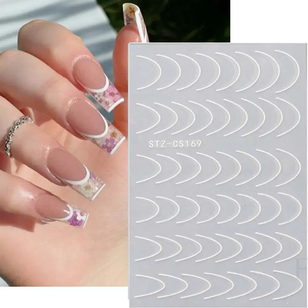 Nails Art Sliders Geometric Pattern Transfer Nail Foils Manicure Stripe Nails Decals 3D Lines Nail Sticker Nail Art Decoration
Nails Art Sliders Geometric Pattern Transfer Nail Foils Manicure Stripe Nails Decals 3D Lines Nail Sticker Nail Art Decoration