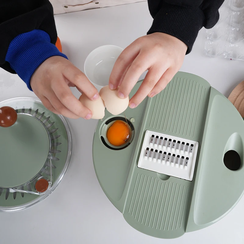 Multifunction Kitchen Manual Salad Spinner Stainless Steel Fruit Slicer Vegetable Chopper Spin Dryer 5 Blade Mixer Carrot Cutter
Multifunction Kitchen Manual Salad Spinner Stainless Steel Fruit Slicer Vegetable Chopper Spin Dryer 5 Blade Mixer Carrot Cutter