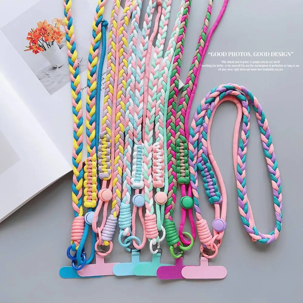 New Phone Lanyard Universal Cell Phone Lanyard with Adjustable Nylon Neck Strap For iPhone 16 15 14 13 Pro Max Hanging Rope
New Phone Lanyard Universal Cell Phone Lanyard with Adjustable Nylon Neck Strap For iPhone 16 15 14 13 Pro Max Hanging Rope