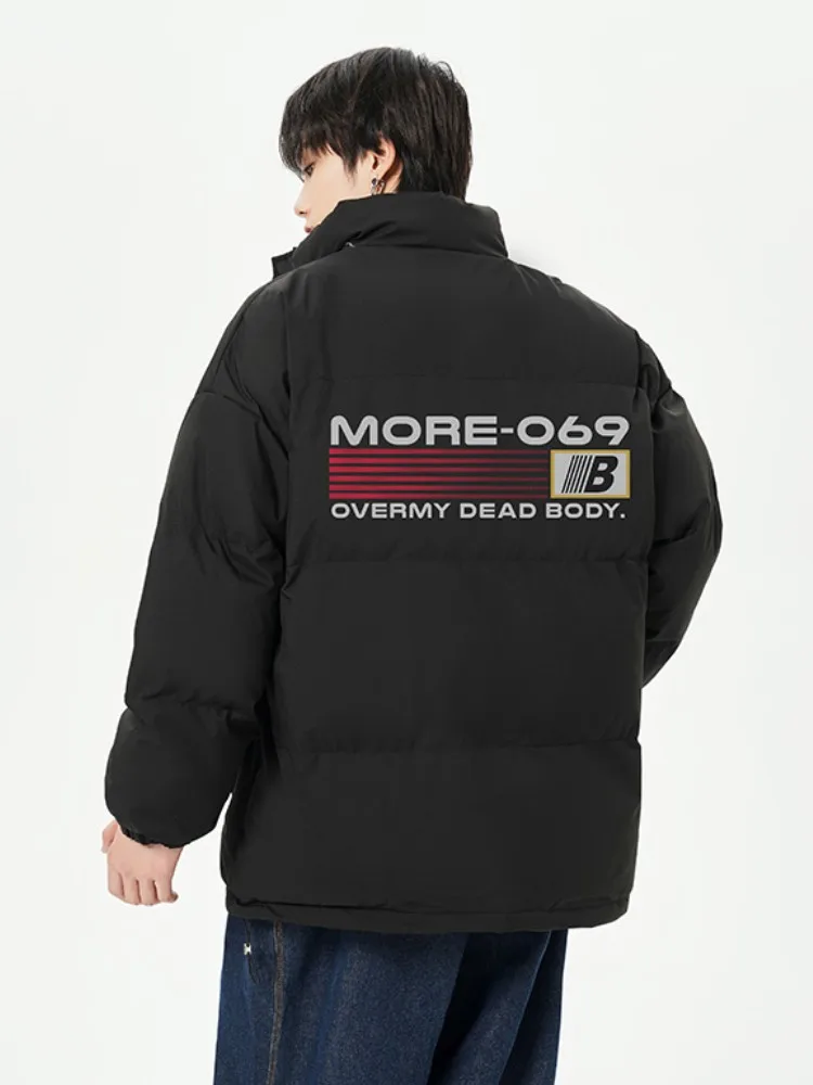 Thiened Winter Cotton Jaet Men's Faion Brand Printed Bread Sle Coat Warm down Cotton Padded Youth Casual Zipper
Thiened Winter Cotton Jaet Men's Faion Brand Printed Bread Sle Coat Warm down Cotton Padded Youth Casual Zipper