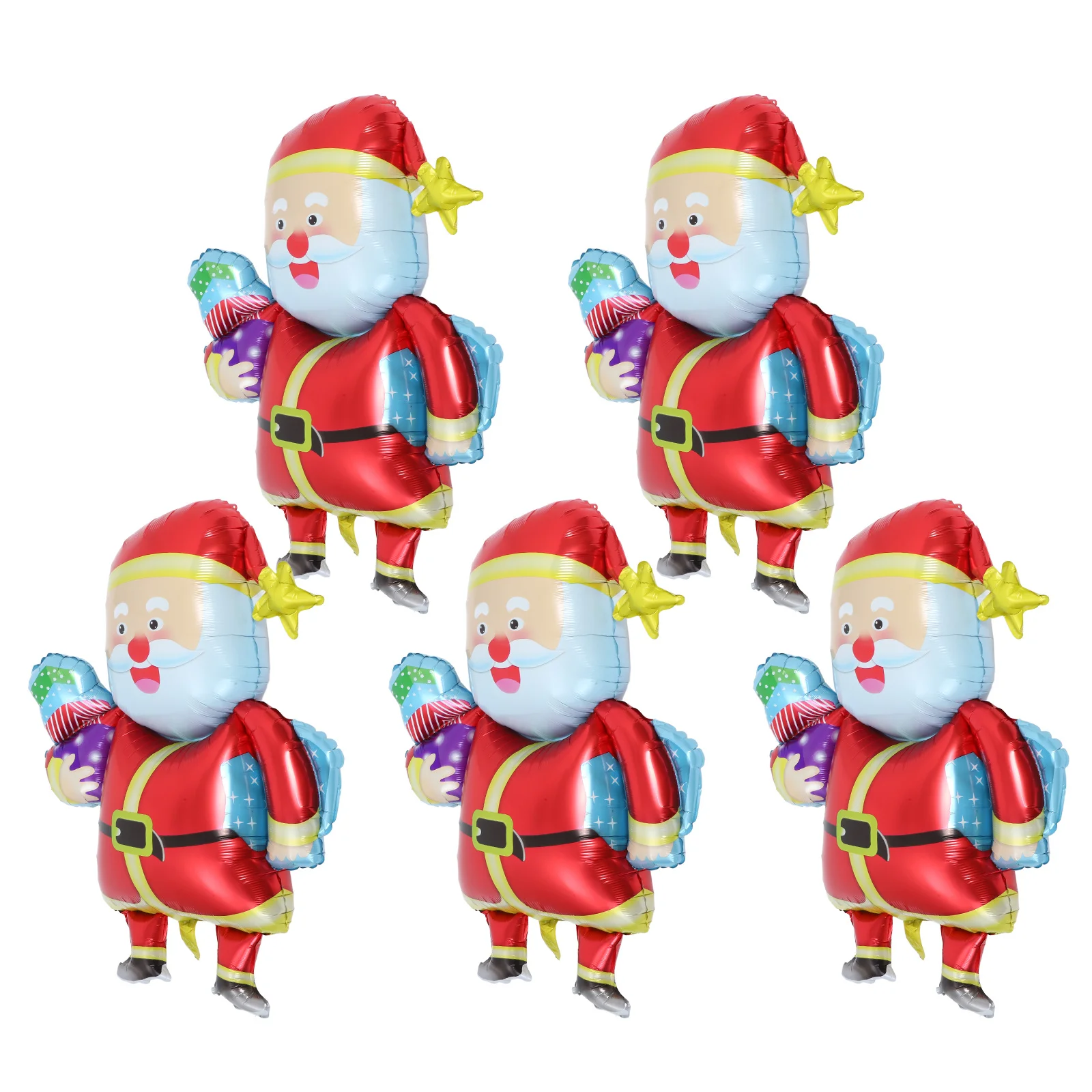 5Pcs Inflatable Santa Claus Balloons Christmas Aluminum Foil Balloon Decorations Xmas Party Supplies Christmas Balloons
5Pcs Inflatable Santa Claus Balloons Christmas Aluminum Foil Balloon Decorations Xmas Party Supplies Christmas Balloons