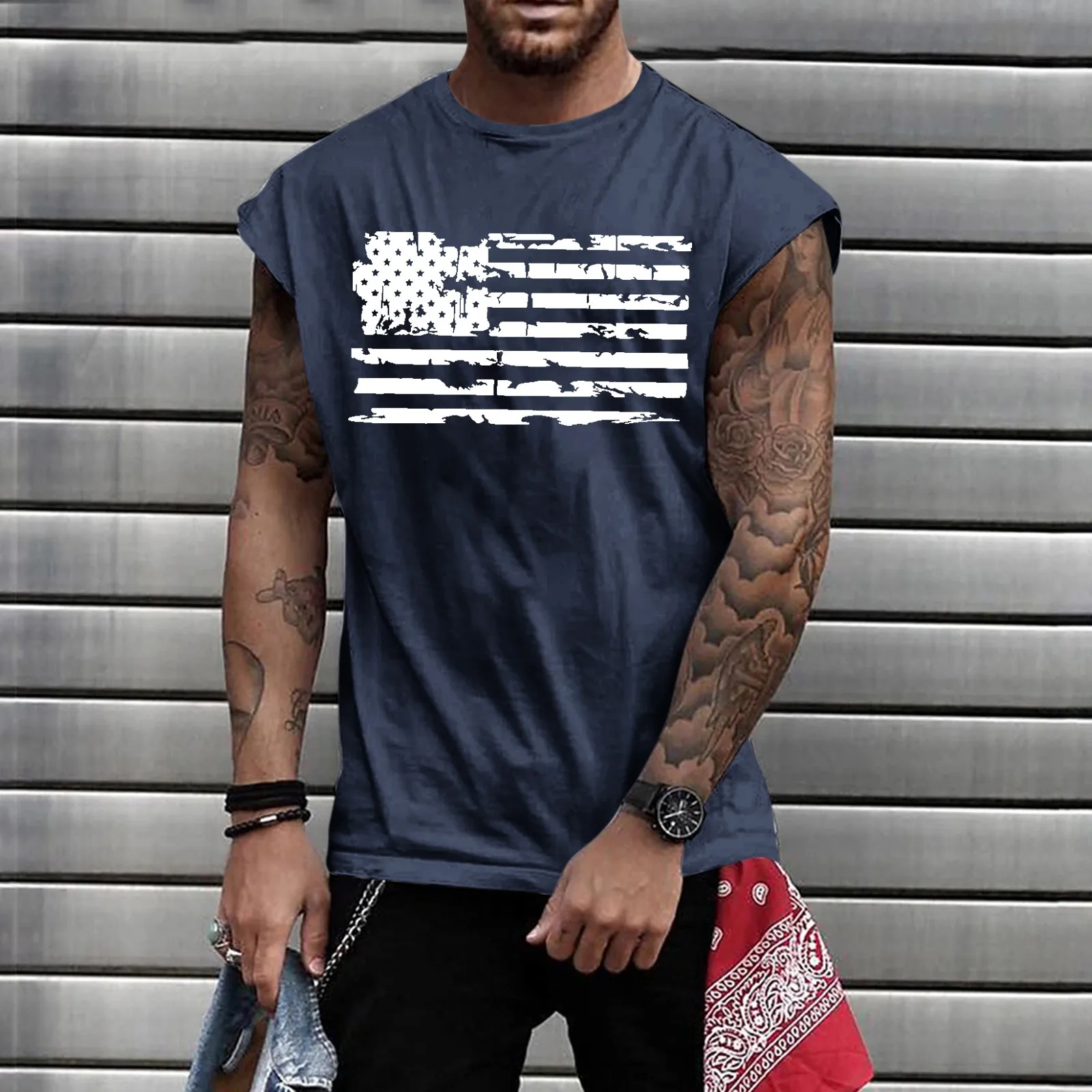 2024 Summer Man Gym Clothes Solid Color Printed Sweat-Absorbing Breathable Shoulder Expanding Sleeveless Vest Koszulka MęSka
2024 Summer Man Gym Clothes Solid Color Printed Sweat-Absorbing Breathable Shoulder Expanding Sleeveless Vest Koszulka MęSka