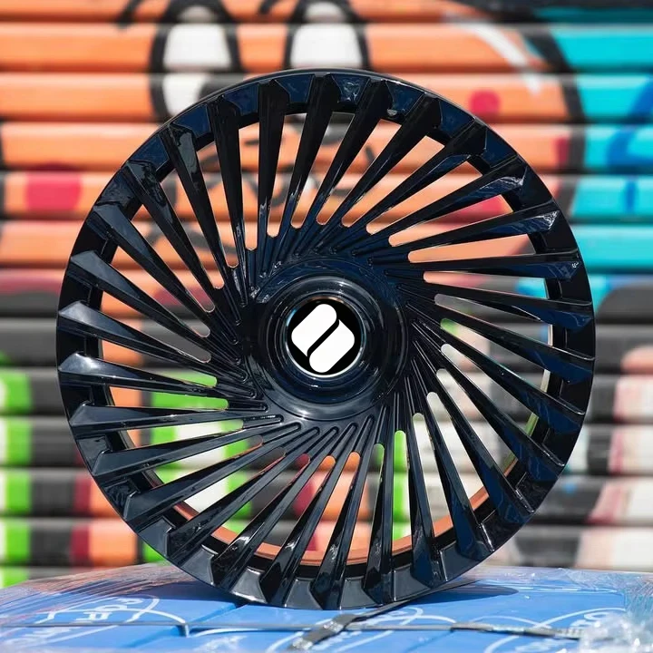 ForSY-09018 1-Piece Gloss Black Color Multi Spokes Car Rim 19 20 21 22 23 24 Inch Aluminum Passenger Car Wheel for Luxury Cars
ForSY-09018 1-Piece Gloss Black Color Multi Spokes Car Rim 19 20 21 22 23 24 Inch Aluminum Passenger Car Wheel for Luxury Cars