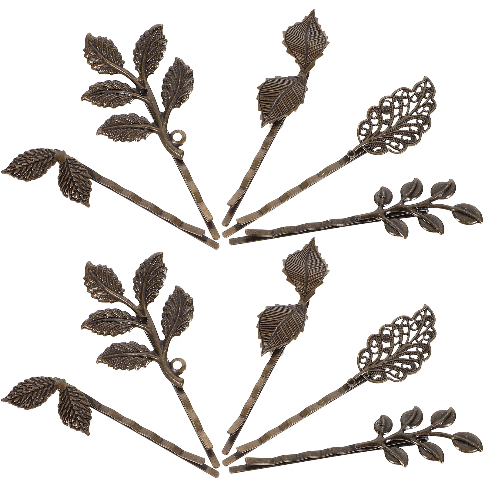 10 PCS Leaf Hair Clip Bobby Pin Retro Hairpin Wedding Accessories Vintage Girls Bronze
10 PCS Leaf Hair Clip Bobby Pin Retro Hairpin Wedding Accessories Vintage Girls Bronze