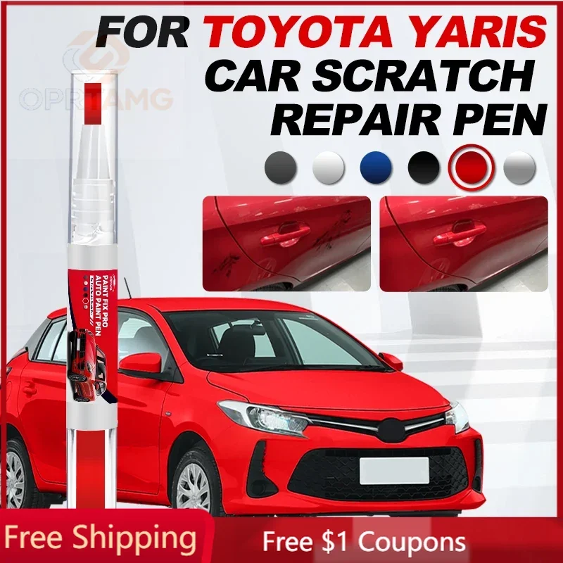 Ручка-корректор для ремонта лакокрасочного покрытия Toyota Yaris 1999-2025 XP90 XP130 XP210, средство для удаления царапин, DIY, автоаксессуар
Ручка-корректор для ремонта лакокрасочного покрытия Toyota Yaris 1999-2025 XP90 XP130 XP210, средство для удаления царапин, DIY, автоаксессуар