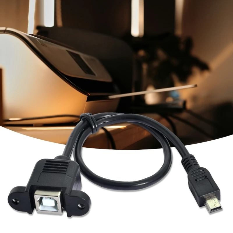 Кабель-удлинитель Mini USB — USB «мама» для крепления на панель принтера — удлинительный кабель Mini USB «папа» 896C
Кабель-удлинитель Mini USB — USB «мама» для крепления на панель принтера — удлинительный кабель Mini USB «папа» 896C