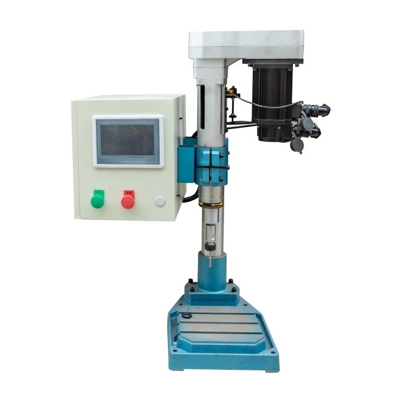 Single servo automatic tapping machine small bench drill numerical control drill high precision tapping machine PLC control plus