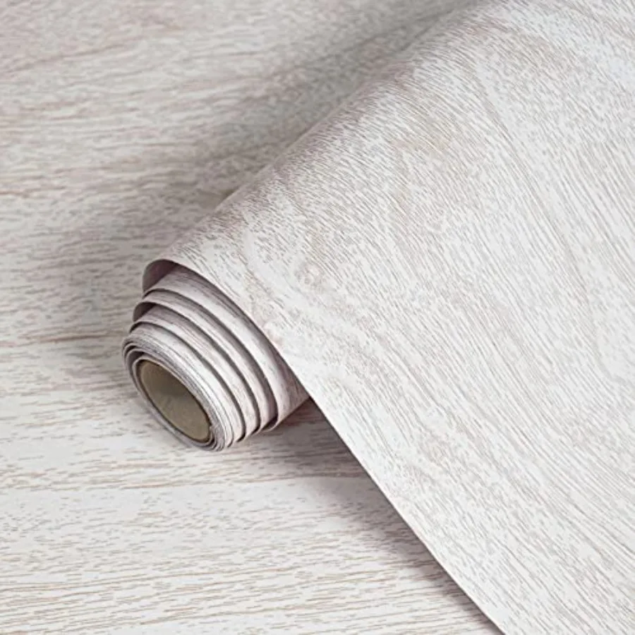White Wood Contact Paper for Cabinets and Drawers Wood Grain Peel and Stick Wallpaper for Furniture Table Shelf Liner Self-Adhe
White Wood Contact Paper for Cabinets and Drawers Wood Grain Peel and Stick Wallpaper for Furniture Table Shelf Liner Self-Adhe