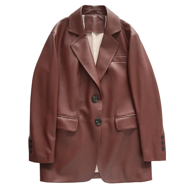 Leather Jacket Genuine Women Clothes 2023 100% Sheepskin Coat Korean Women Blazers Women's Leather Jackets Spring Autumn
Leather Jacket Genuine Women Clothes 2023 100% Sheepskin Coat Korean Women Blazers Women's Leather Jackets Spring Autumn