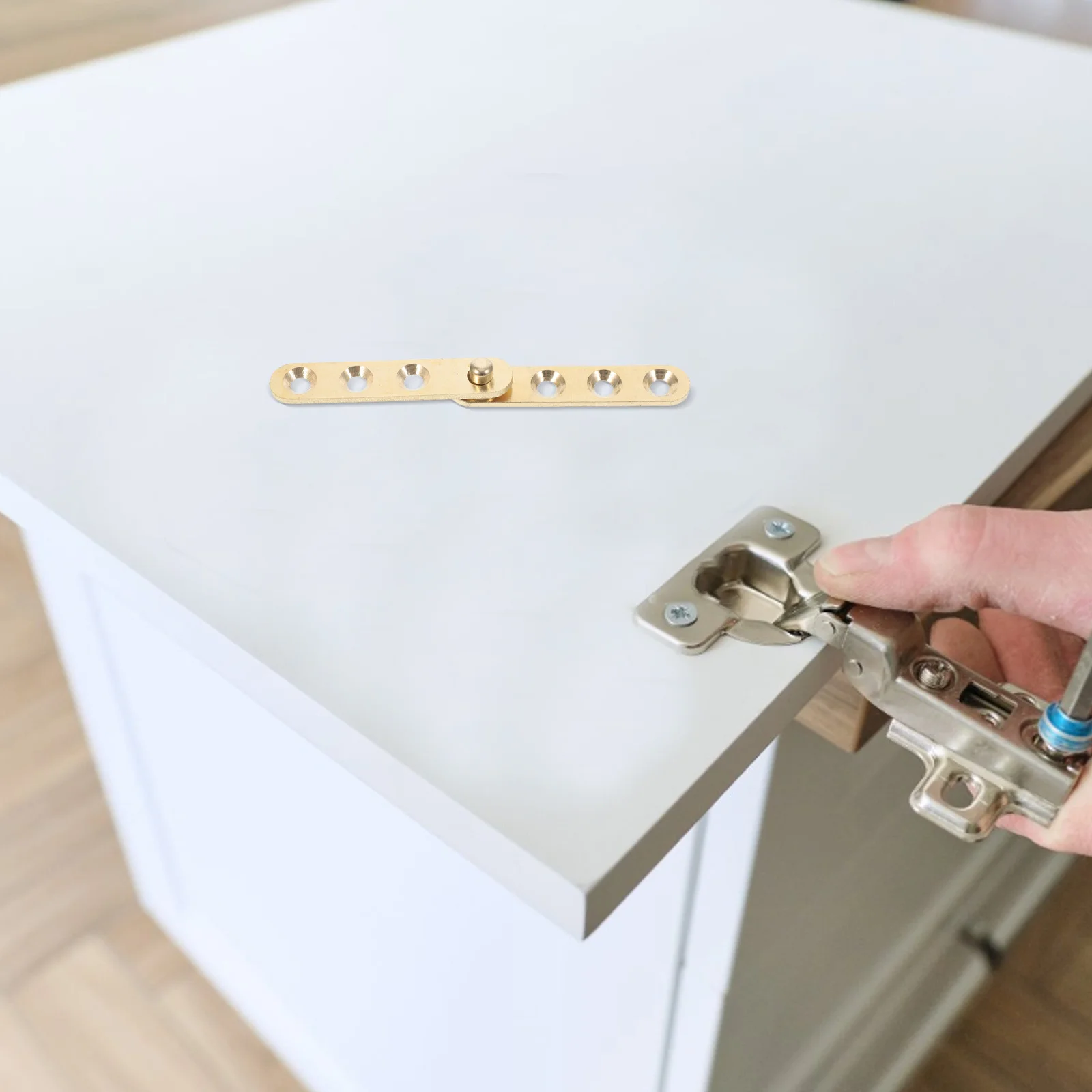 2 Pairs 360 Degree Copper Hinges Hidden Pivot Hardware For Kitchen Cabinet Closet Bookcase Replacement Swivel Mounting Screws
2 Pairs 360 Degree Copper Hinges Hidden Pivot Hardware For Kitchen Cabinet Closet Bookcase Replacement Swivel Mounting Screws