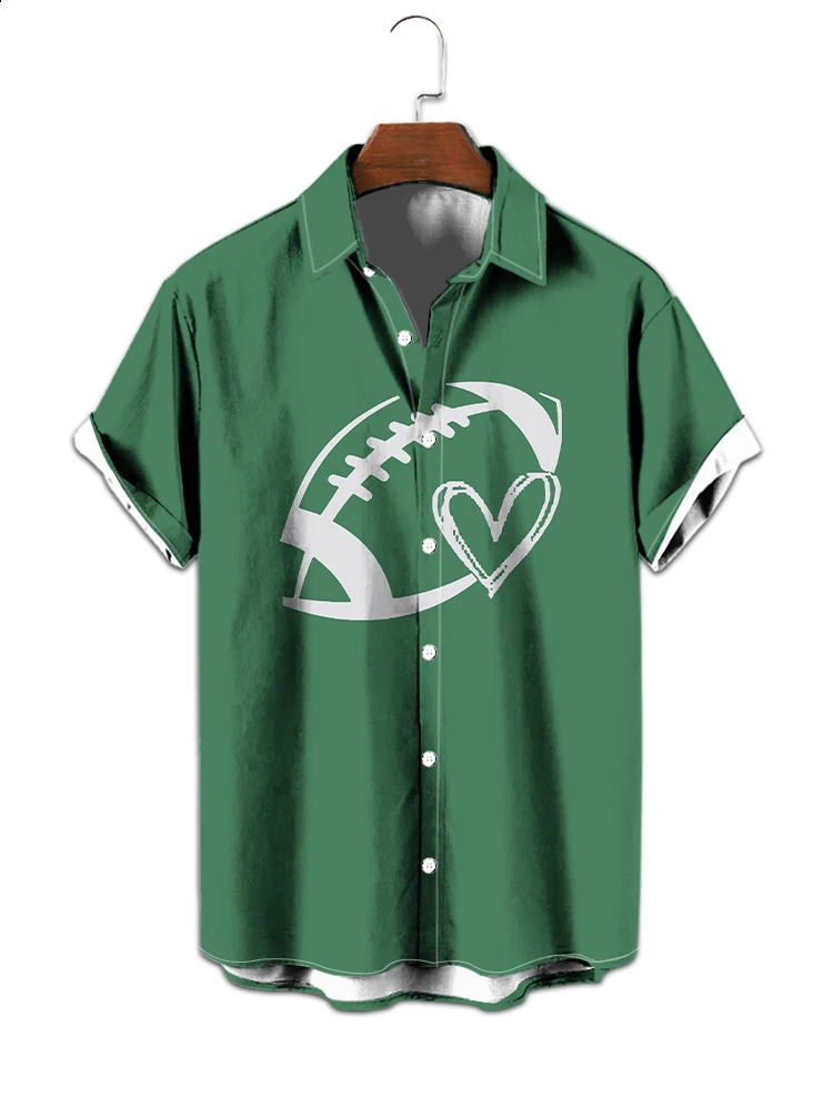 2024 Summer Hot Sale Men's Shirt Sports Rugby Pattern 3D Digital Printing Short Sleeve Shirt Casual Holiday Style
2024 Summer Hot Sale Men's Shirt Sports Rugby Pattern 3D Digital Printing Short Sleeve Shirt Casual Holiday Style