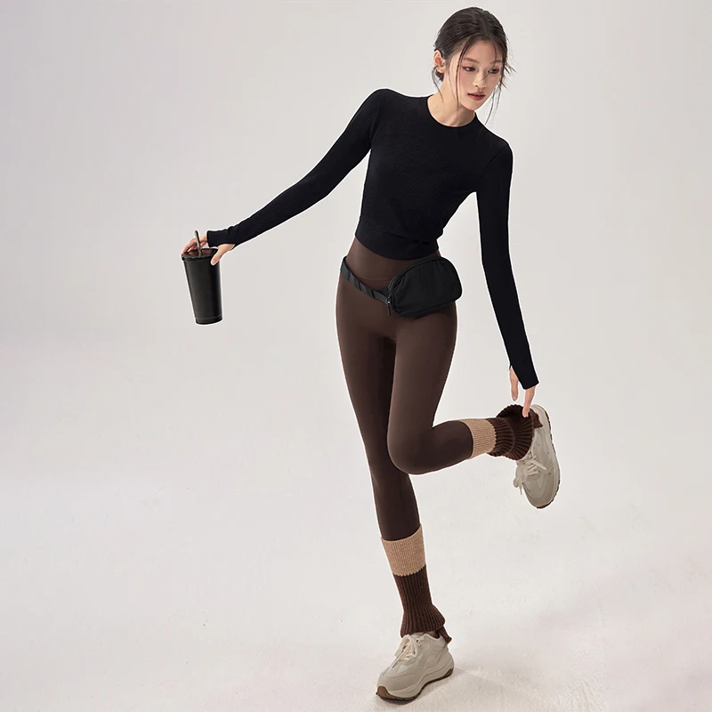 High Waist Warm Sport Leggings for Women Elastic Running Cycling Pilates Workout Fitness Yoga Pants Solid Color Casual Legging
High Waist Warm Sport Leggings for Women Elastic Running Cycling Pilates Workout Fitness Yoga Pants Solid Color Casual Legging