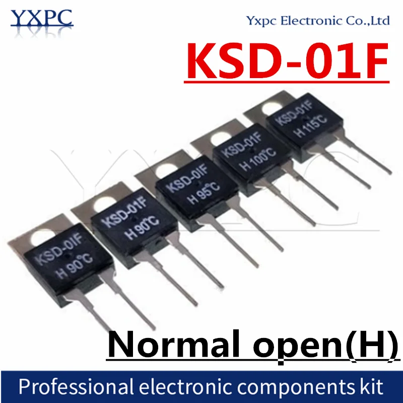 KSD-01F Normally Open Temperature Switch Thermostat Thermal Protector 0C~150C 5C 15C 25C 45C 65C 75C 100C 130C Degree
KSD-01F Normally Open Temperature Switch Thermostat Thermal Protector 0C~150C 5C 15C 25C 45C 65C 75C 100C 130C Degree