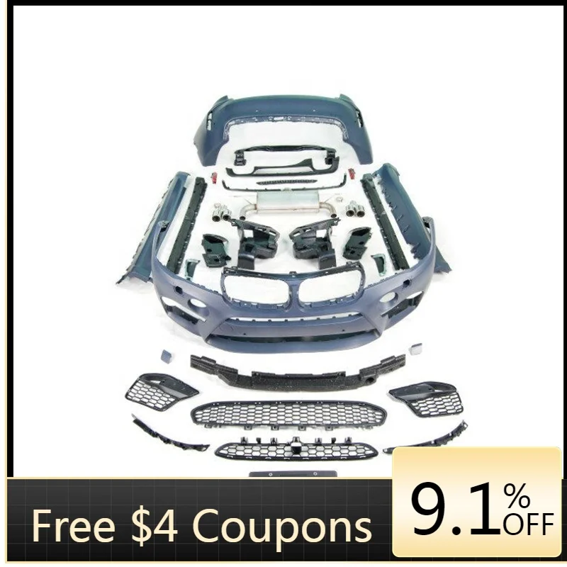 High quality, safe and reliable2013-2018 X6 F16 M Style Auto Parts PP Material Body Kits Including Bumpers for Car Accessories
High quality, safe and reliable2013-2018 X6 F16 M Style Auto Parts PP Material Body Kits Including Bumpers for Car Accessories
