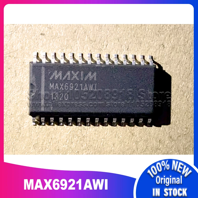 5PCS/LOT MAX6921AWI MAX6921 MAX6921AWI+T SOP28 100% New Spot stock
5PCS/LOT MAX6921AWI MAX6921 MAX6921AWI+T SOP28 100% New Spot stock