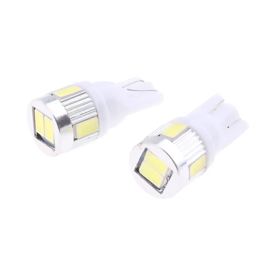 2 шт. T10 6 SMD 5630 5 Вт 194 W5W Светодиодная автомобильная боковая лампа белого цвета
2 шт. T10 6 SMD 5630 5 Вт 194 W5W Светодиодная автомобильная боковая лампа белого цвета