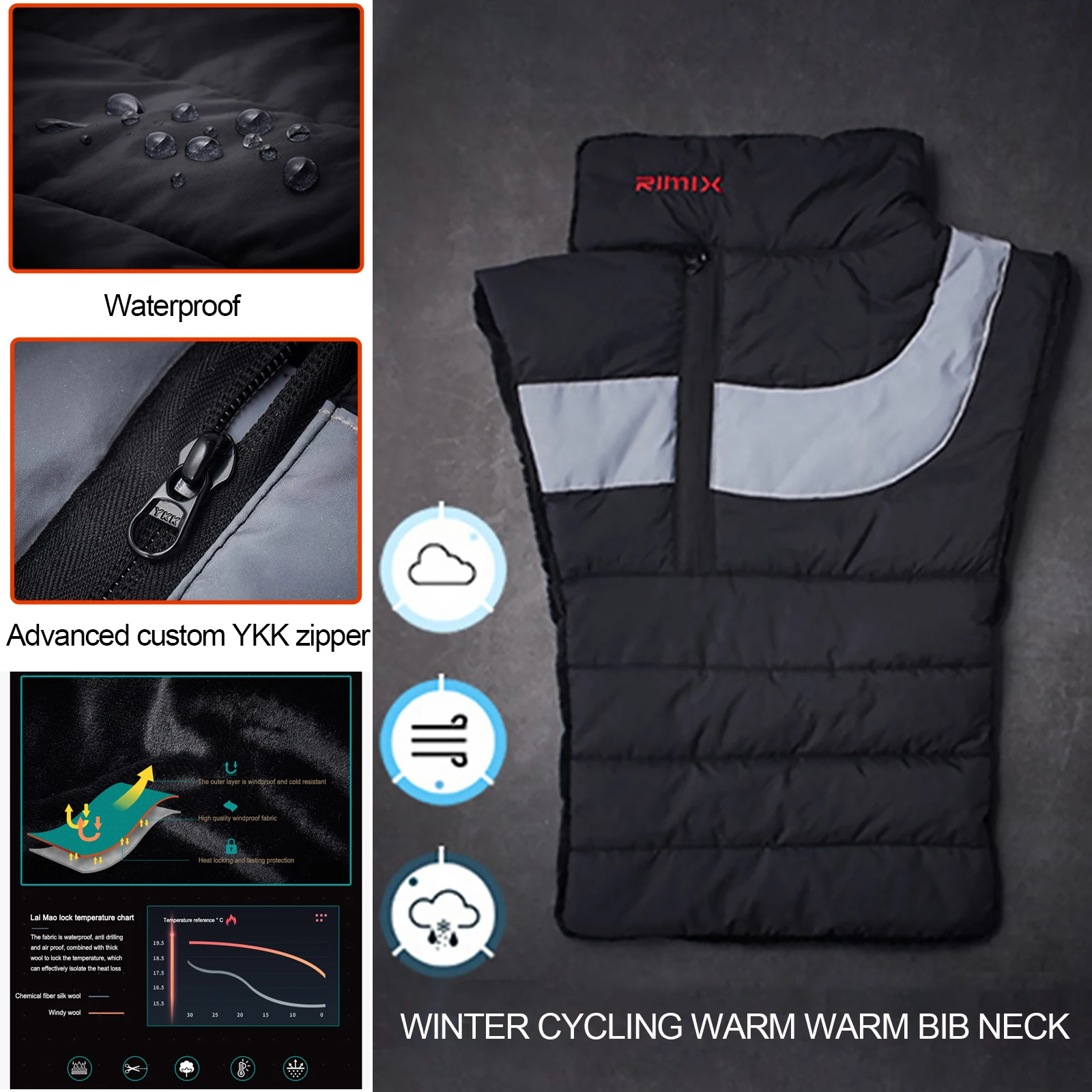 Thermal Fleece Winter Motorcycle Neck Scarf Cold-Proof Warmer Collar Bib for Hiking Cycling Running Skiing Snowboarding Unisex
Thermal Fleece Winter Motorcycle Neck Scarf Cold-Proof Warmer Collar Bib for Hiking Cycling Running Skiing Snowboarding Unisex