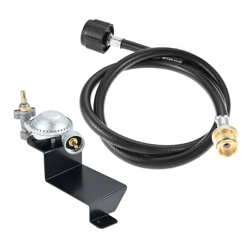 2pcs/kit 80477 Gas Grill Valve Regulator with 4FT Propane Hose Adapter fit for Weber Q100, Q120, Q1200, Q1000 Series Gas Grill
2pcs/kit 80477 Gas Grill Valve Regulator with 4FT Propane Hose Adapter fit for Weber Q100, Q120, Q1200, Q1000 Series Gas Grill