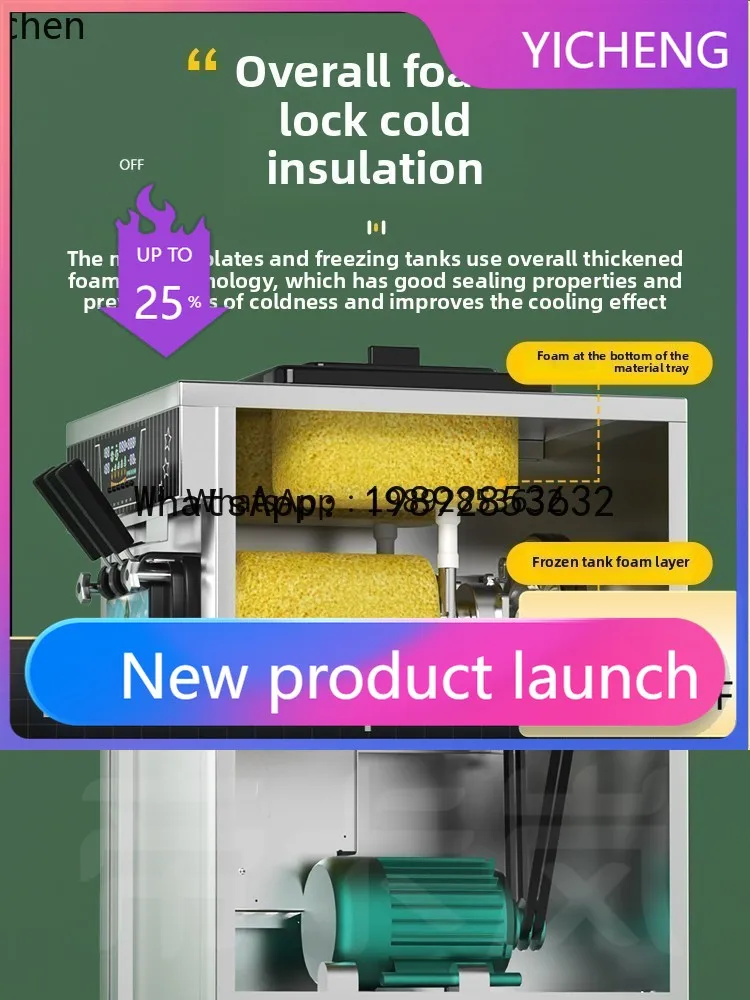 Автоматическая трехцветная машина для мороженого BQL, не требующая чистки, для коммерческого использования, для приготовления мороженого в рожках.
Автоматическая трехцветная машина для мороженого BQL, не требующая чистки, для коммерческого использования, для приготовления мороженого в рожках.