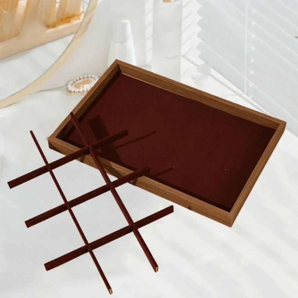 Stackable Jewelry Display Tray Multi Compartments Anti-slip Bracelets Storage Organizer Space Saving Wear-resistant
Stackable Jewelry Display Tray Multi Compartments Anti-slip Bracelets Storage Organizer Space Saving Wear-resistant