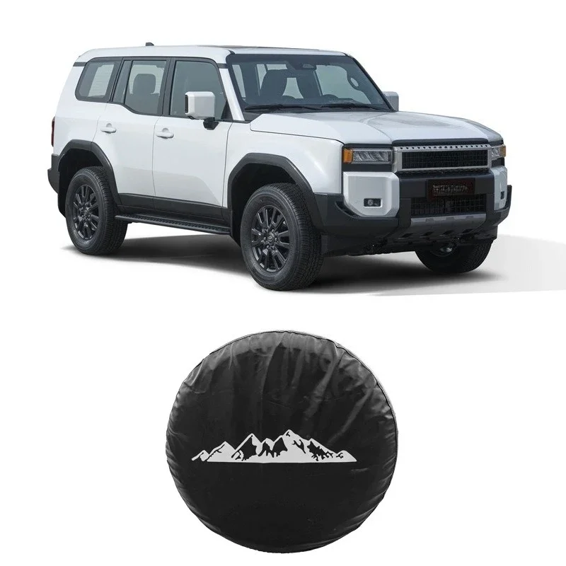 For Toyota Land Cruiser Prado 250 LC250 2024-2025 Leather Black Car Rear Spare Tire Protective Cover Car Accessories
For Toyota Land Cruiser Prado 250 LC250 2024-2025 Leather Black Car Rear Spare Tire Protective Cover Car Accessories