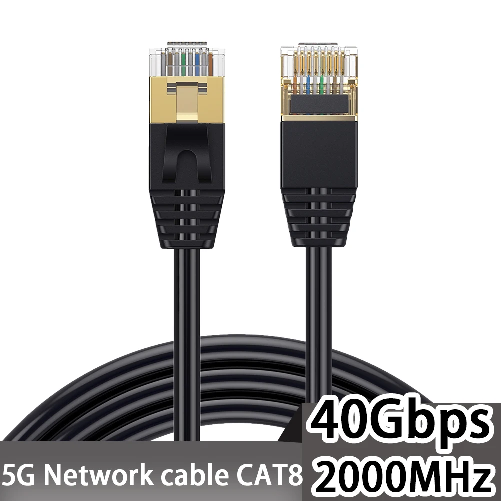 OD3.8mm RJ45 CAT8 Ethernet Thin Cable High-Speed 40Gbps 2000Mhz 10Gigabit Cat 8 Fine Jumper Computer 5G Network Cable Jumper
OD3.8mm RJ45 CAT8 Ethernet Thin Cable High-Speed 40Gbps 2000Mhz 10Gigabit Cat 8 Fine Jumper Computer 5G Network Cable Jumper