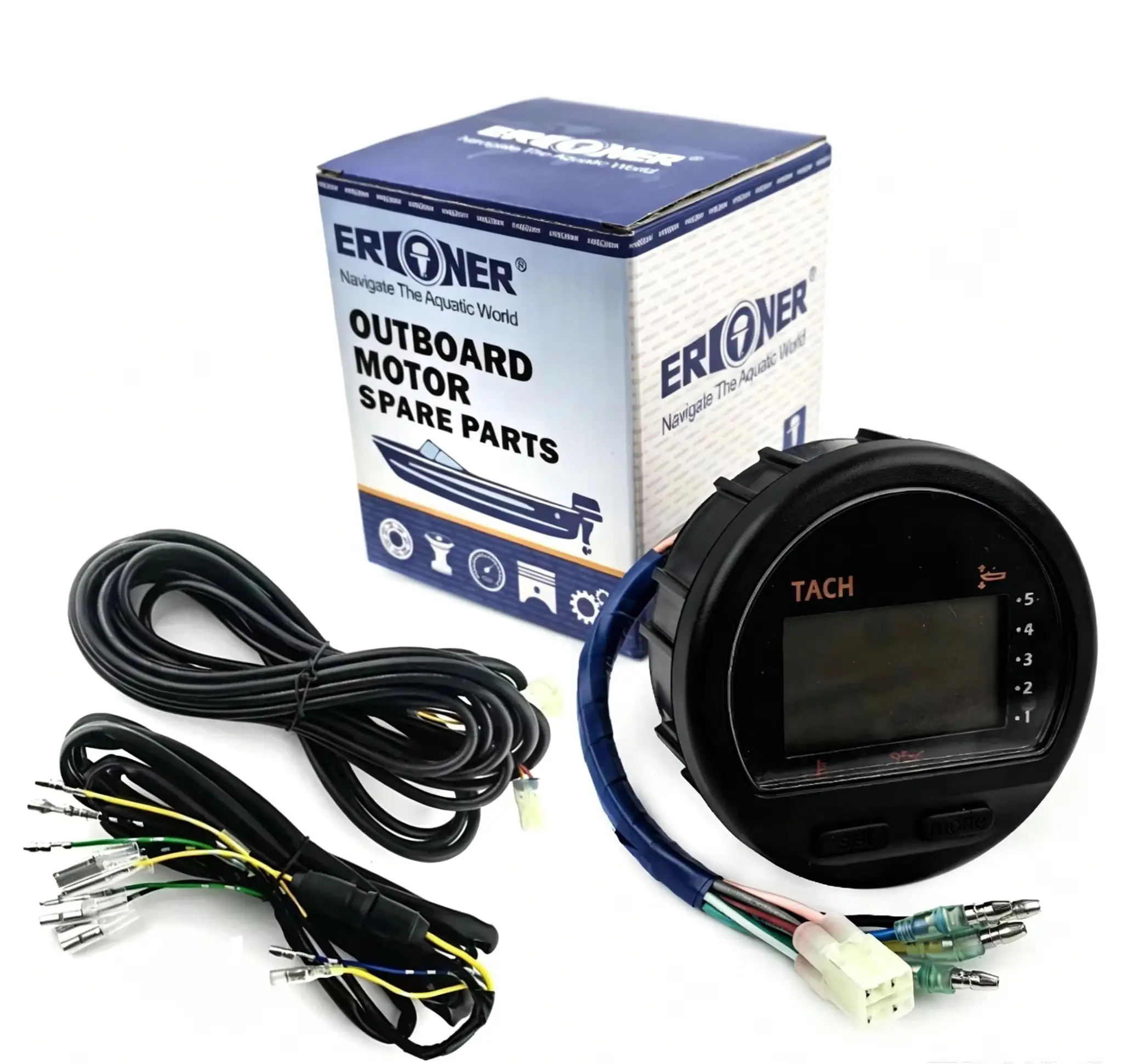 6Y5-8350T Digital Multi-Function Tachometer Gauge for Yamaha 225HP 250HP Outboard Engine 6Y5-8350T-D0-00 6Y5-8350T-01-00
6Y5-8350T Digital Multi-Function Tachometer Gauge for Yamaha 225HP 250HP Outboard Engine 6Y5-8350T-D0-00 6Y5-8350T-01-00