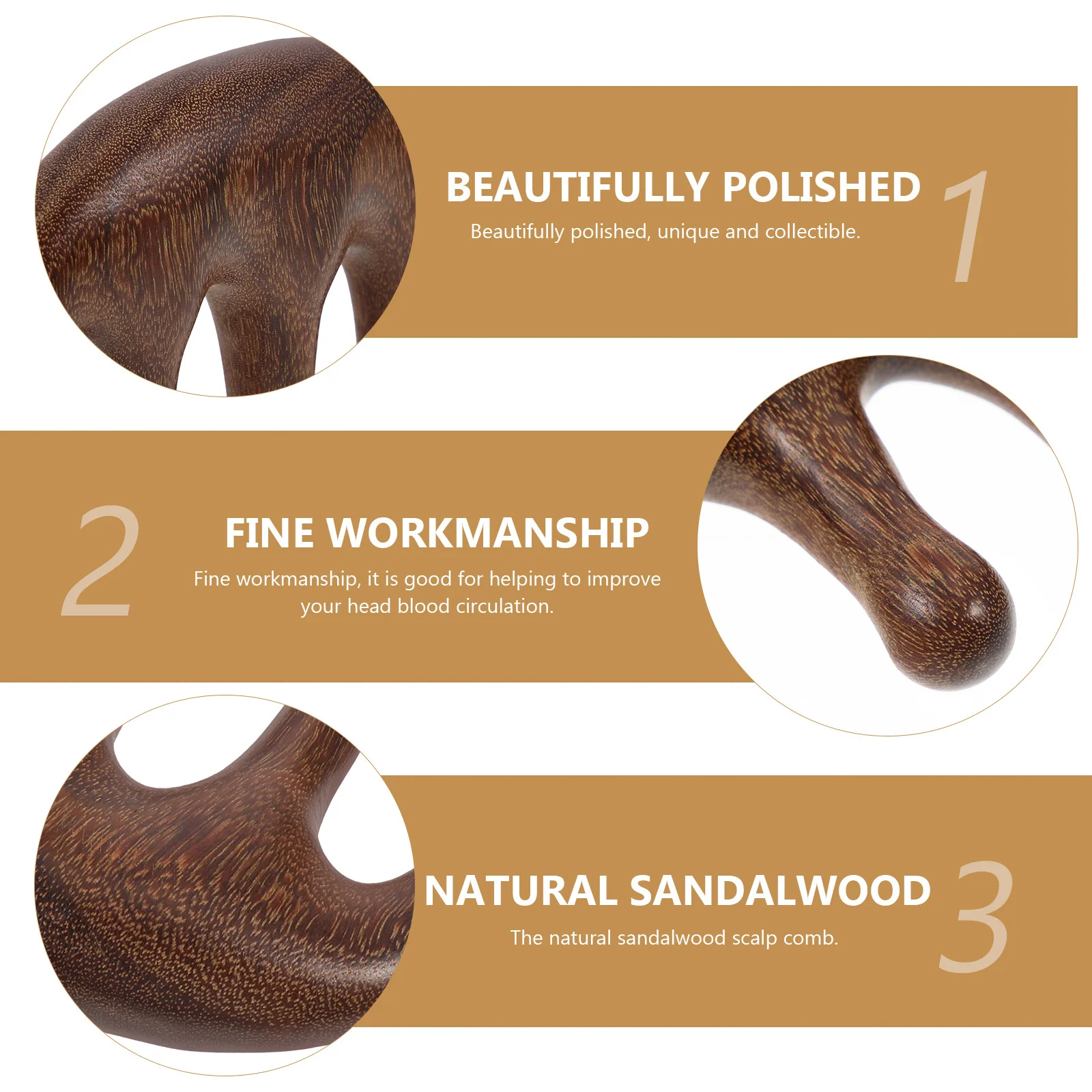 Wooden Scalp Massage Comb Natural Wide Tooth For Head Neck Back Hand Arm Pain Relief Blood Circulation Portable
Wooden Scalp Massage Comb Natural Wide Tooth For Head Neck Back Hand Arm Pain Relief Blood Circulation Portable