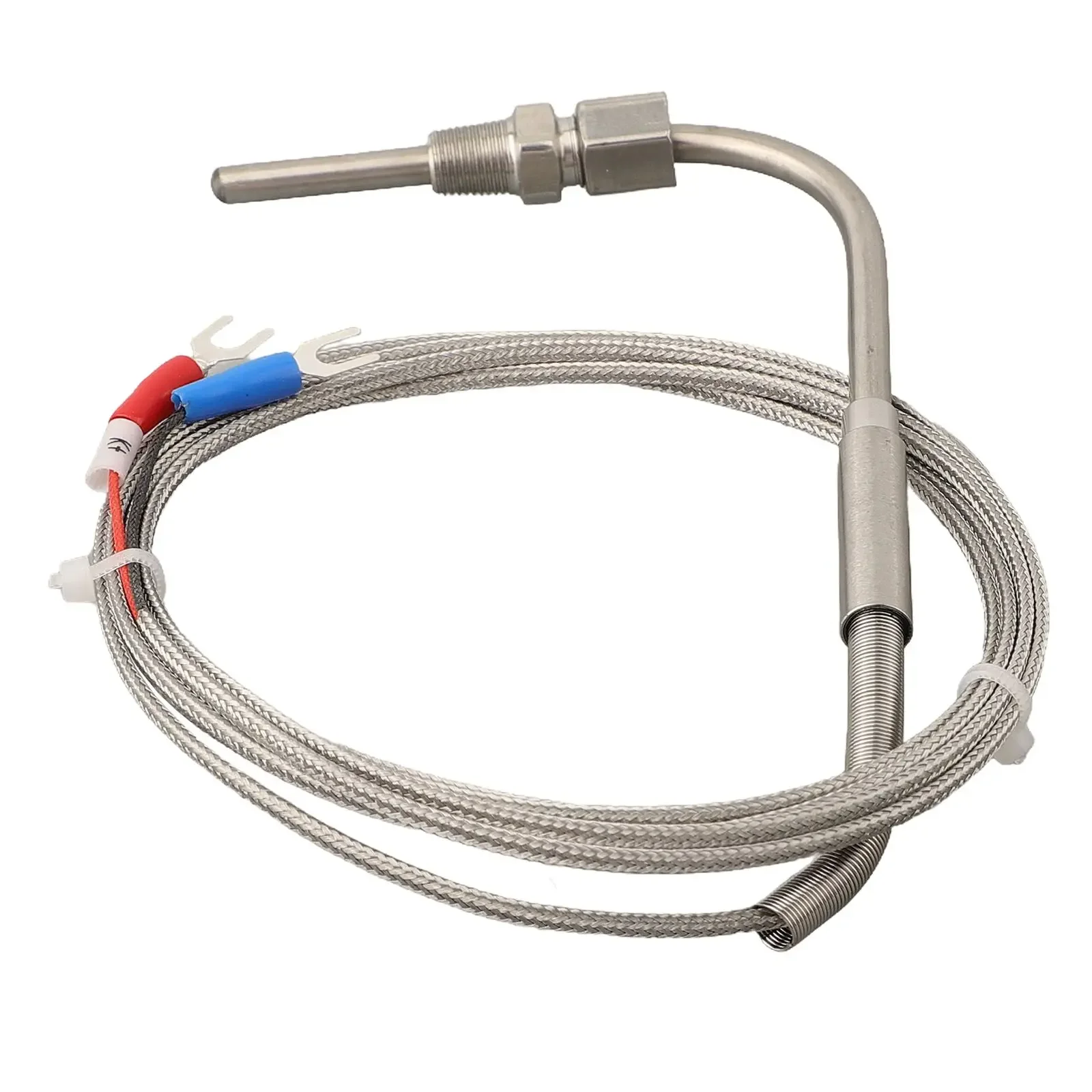 1/8" NPT K Type Thermocouple Exhaust Probe 1200°C Temperature Sensors Thread Cable Thermocouple Temperature Sensor Controllers
1/8" NPT K Type Thermocouple Exhaust Probe 1200°C Temperature Sensors Thread Cable Thermocouple Temperature Sensor Controllers