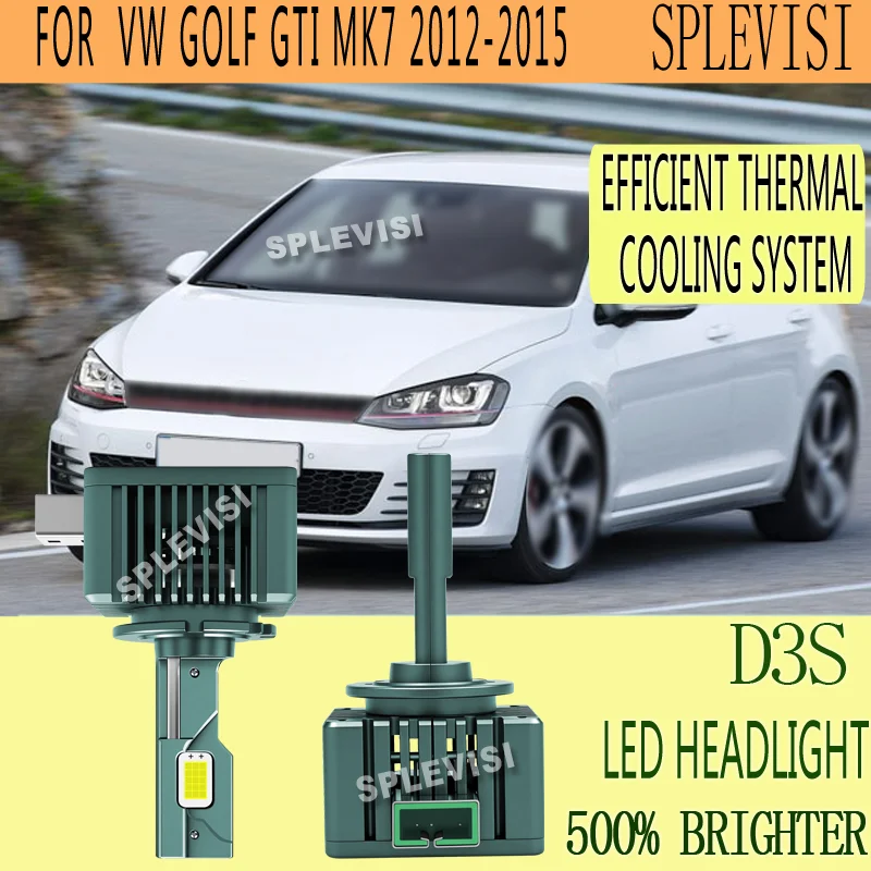 360 degree no dark spot and no blinding oncoming conductors D3S Car Headlight Bulbs LED For VW Golf GTI Mk7 2012 2013 2014 2015
360 degree no dark spot and no blinding oncoming conductors D3S Car Headlight Bulbs LED For VW Golf GTI Mk7 2012 2013 2014 2015