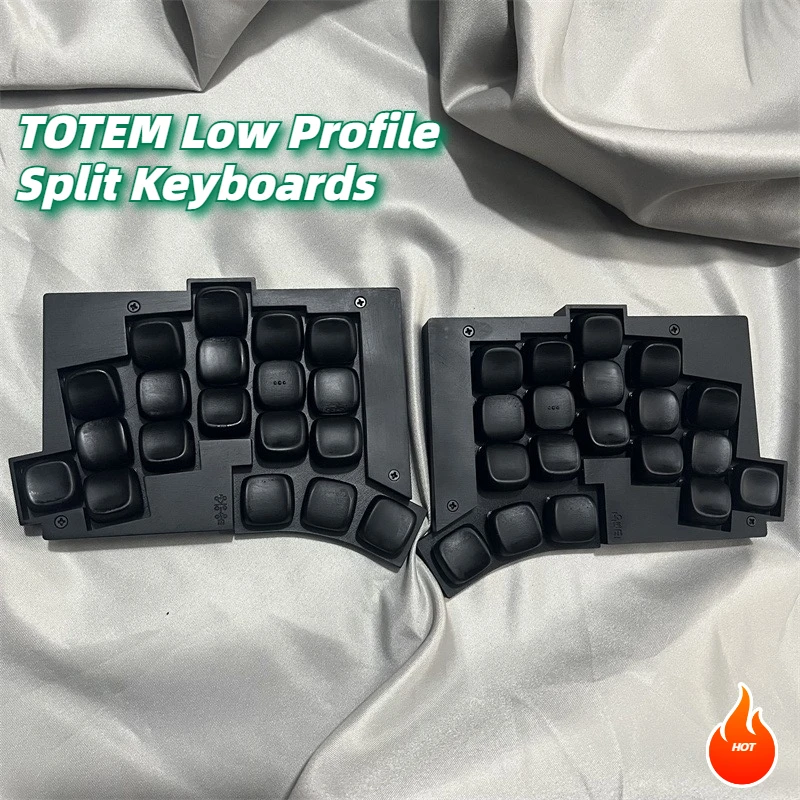 TOTEM Low Profile 38key Split Keyboards Hot Plug Kailh Switch ZMK Dual Mode Wireless/wired Mechanical Keyboard Custom Ergonomics
TOTEM Low Profile 38key Split Keyboards Hot Plug Kailh Switch ZMK Dual Mode Wireless/wired Mechanical Keyboard Custom Ergonomics