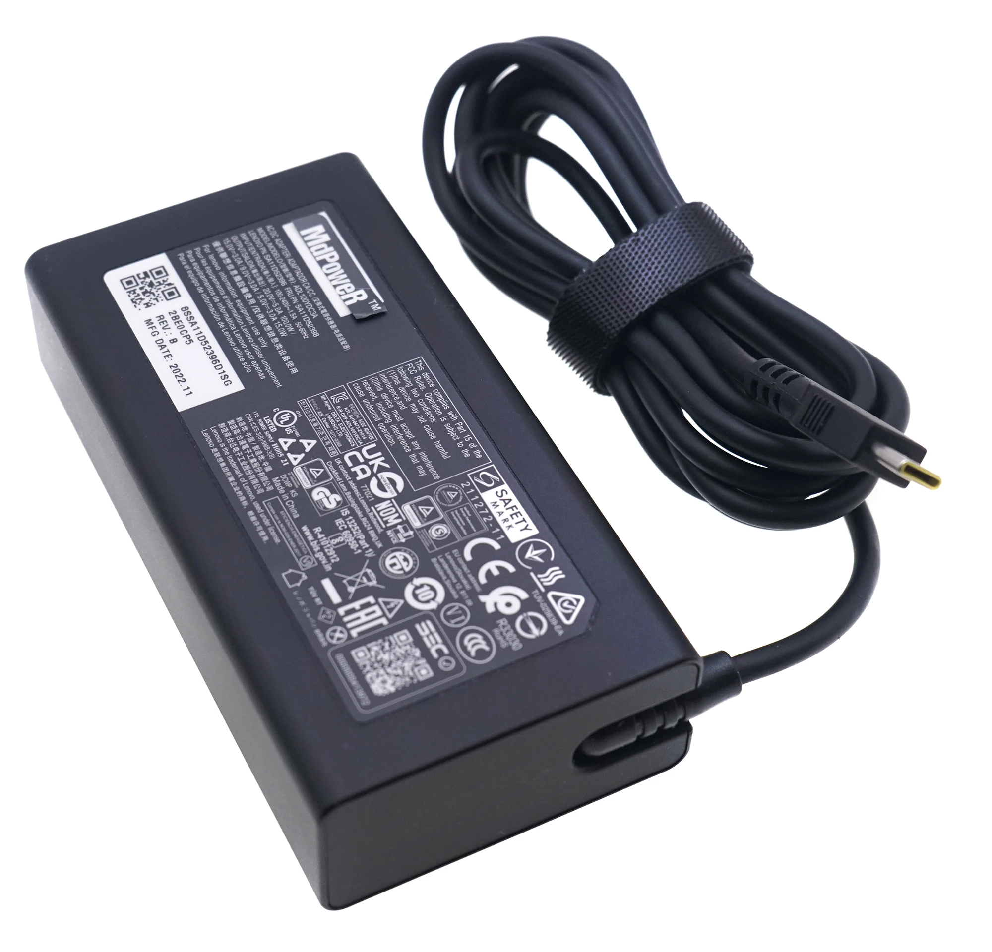 20V 5A 100W ADL100YDC3A For Lenovo Idea Pro16 Charger Type-C AC Adapter ADL100YLC3A SA11D52396 ADL100YCC3A ADL100YAC3A
20V 5A 100W ADL100YDC3A For Lenovo Idea Pro16 Charger Type-C AC Adapter ADL100YLC3A SA11D52396 ADL100YCC3A ADL100YAC3A