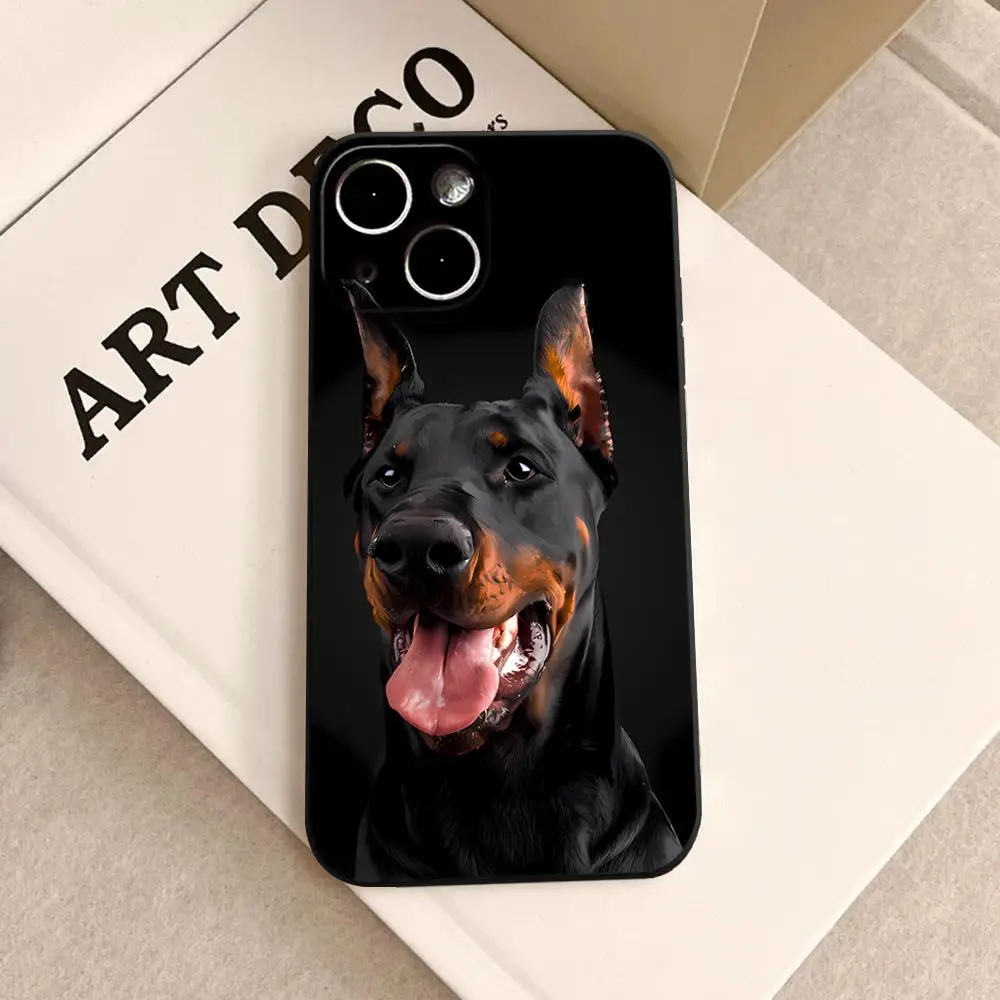HYBXAXC Anti-fall Black Soft Shell Sharp Line Doberman Dog Art Design For iPhone 16 15 14 13 Pro Max Mini Durable Rubber
HYBXAXC Anti-fall Black Soft Shell Sharp Line Doberman Dog Art Design For iPhone 16 15 14 13 Pro Max Mini Durable Rubber