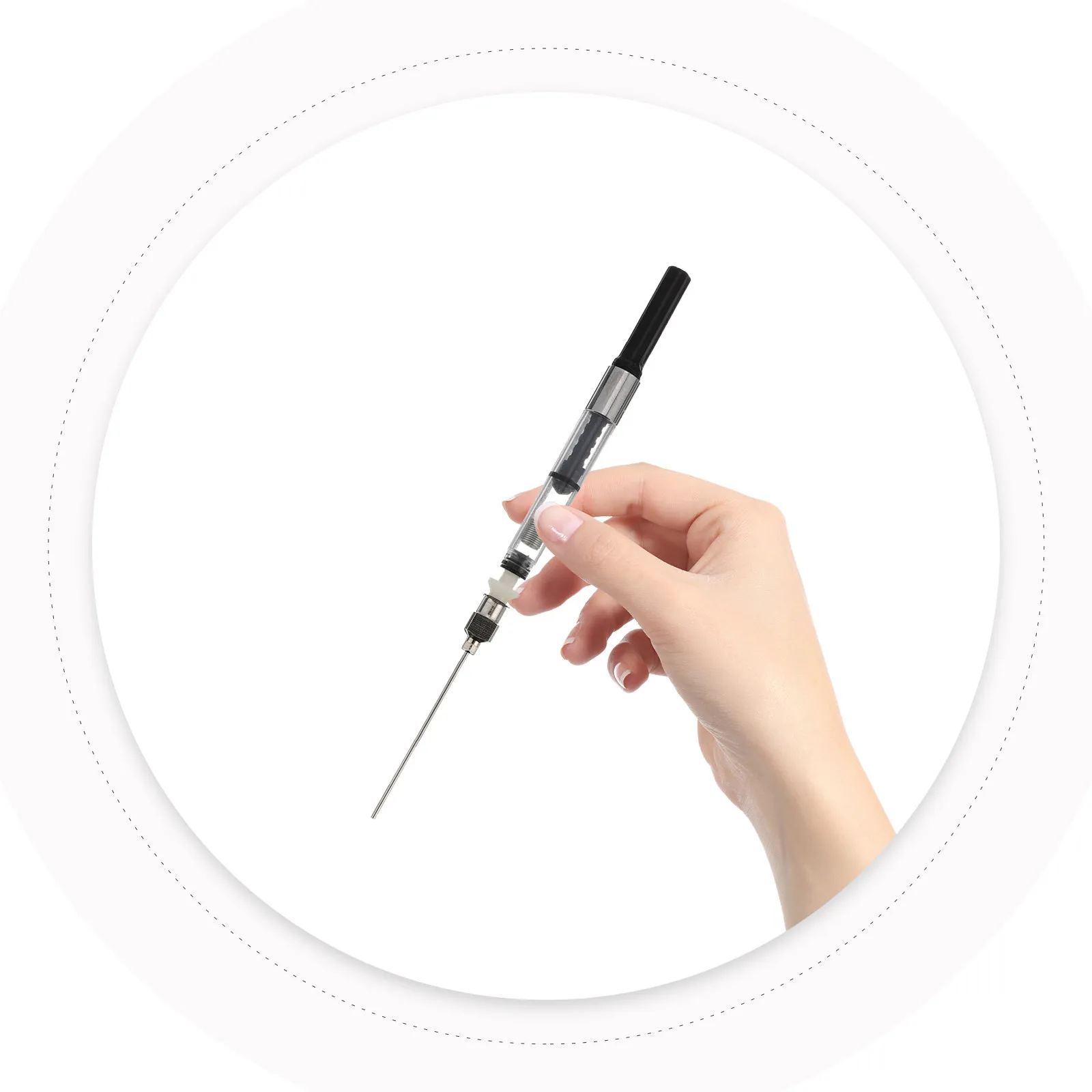 15Pcs Fountain Pen Ink Syringe Filler Universal Screw in Converter 3.4mm Caliber Fountain Pen Refill Syringe for Cleaning
15Pcs Fountain Pen Ink Syringe Filler Universal Screw in Converter 3.4mm Caliber Fountain Pen Refill Syringe for Cleaning