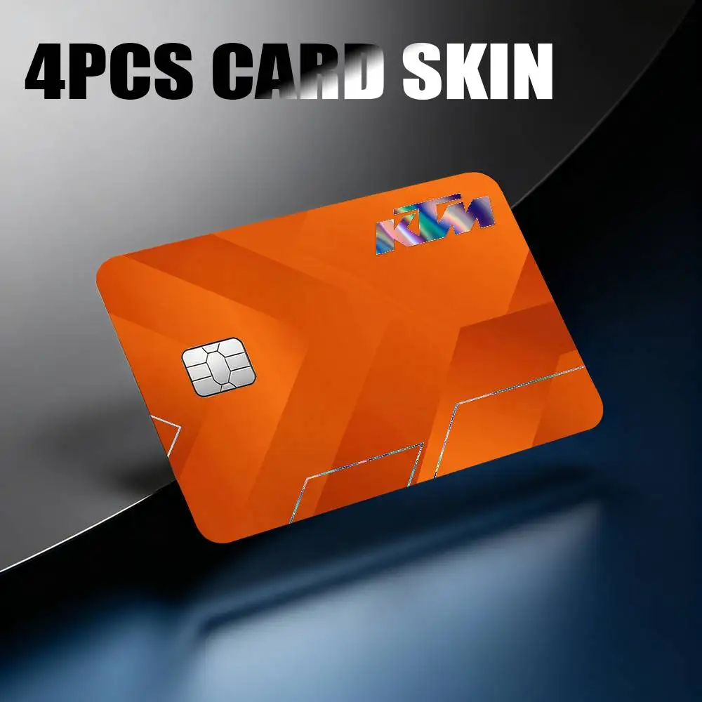 FOR KTM STICKERS Laser Reflective Card Skin Sticker For Debit Credit Card
FOR KTM STICKERS Laser Reflective Card Skin Sticker For Debit Credit Card