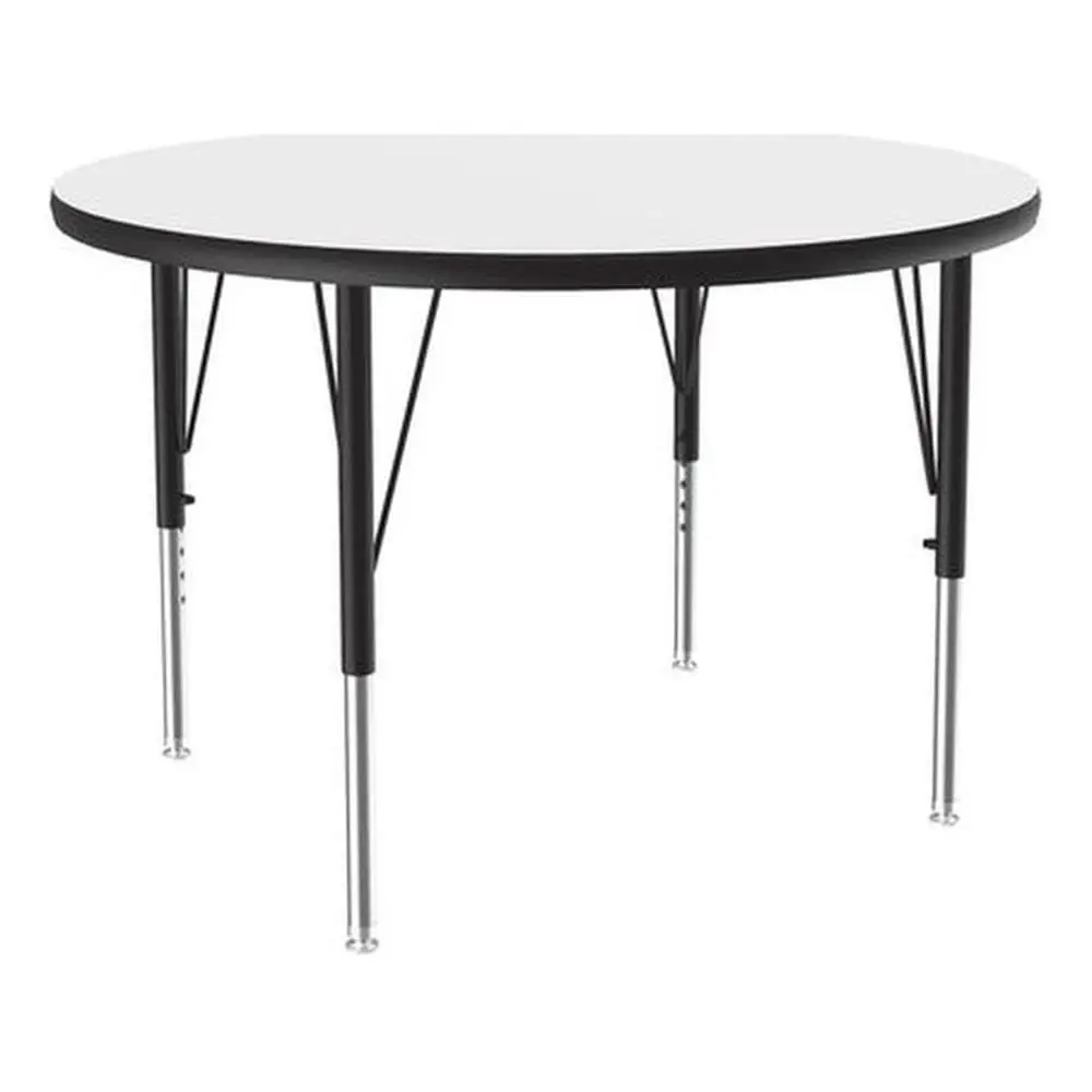 Регулируемый по высоте круглый белый ламинированный стол для занятий в классе (36 дюймов) с доской для сухого стирания/маркерной доской
Регулируемый по высоте круглый белый ламинированный стол для занятий в классе (36 дюймов) с доской для сухого стирания/маркерной доской