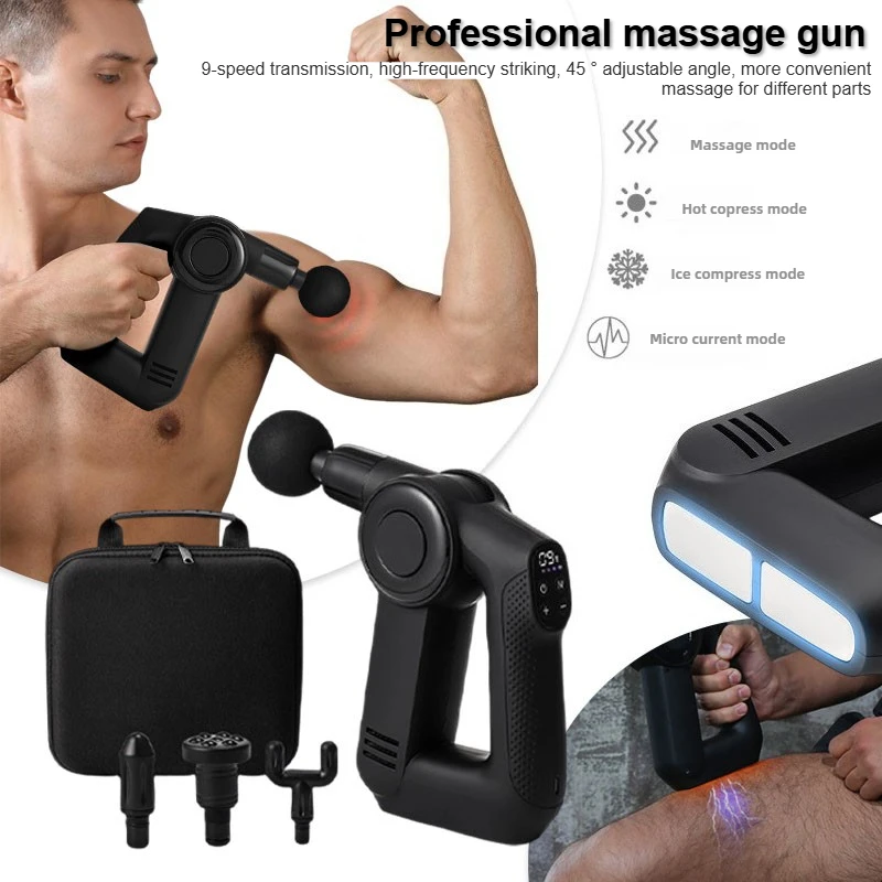 Профессиональный вибрационный массажер для расслабления мышц с многофункциональным импульсным холодным компрессором и пистолетом для фасции горячего компресса
Профессиональный вибрационный массажер для расслабления мышц с многофункциональным импульсным холодным компрессором и пистолетом для фасции горячего компресса