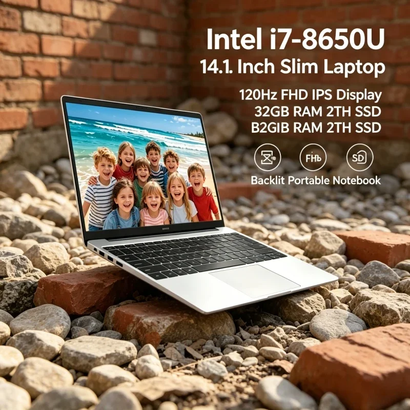 Hot 14.1 Inch Slim Portable Laptop Intel Core i7-8650U 120Hz FHD IPS Display 32GB Large RAM 2TB High Speed SSD Backlit Keyboard
Hot 14.1 Inch Slim Portable Laptop Intel Core i7-8650U 120Hz FHD IPS Display 32GB Large RAM 2TB High Speed SSD Backlit Keyboard