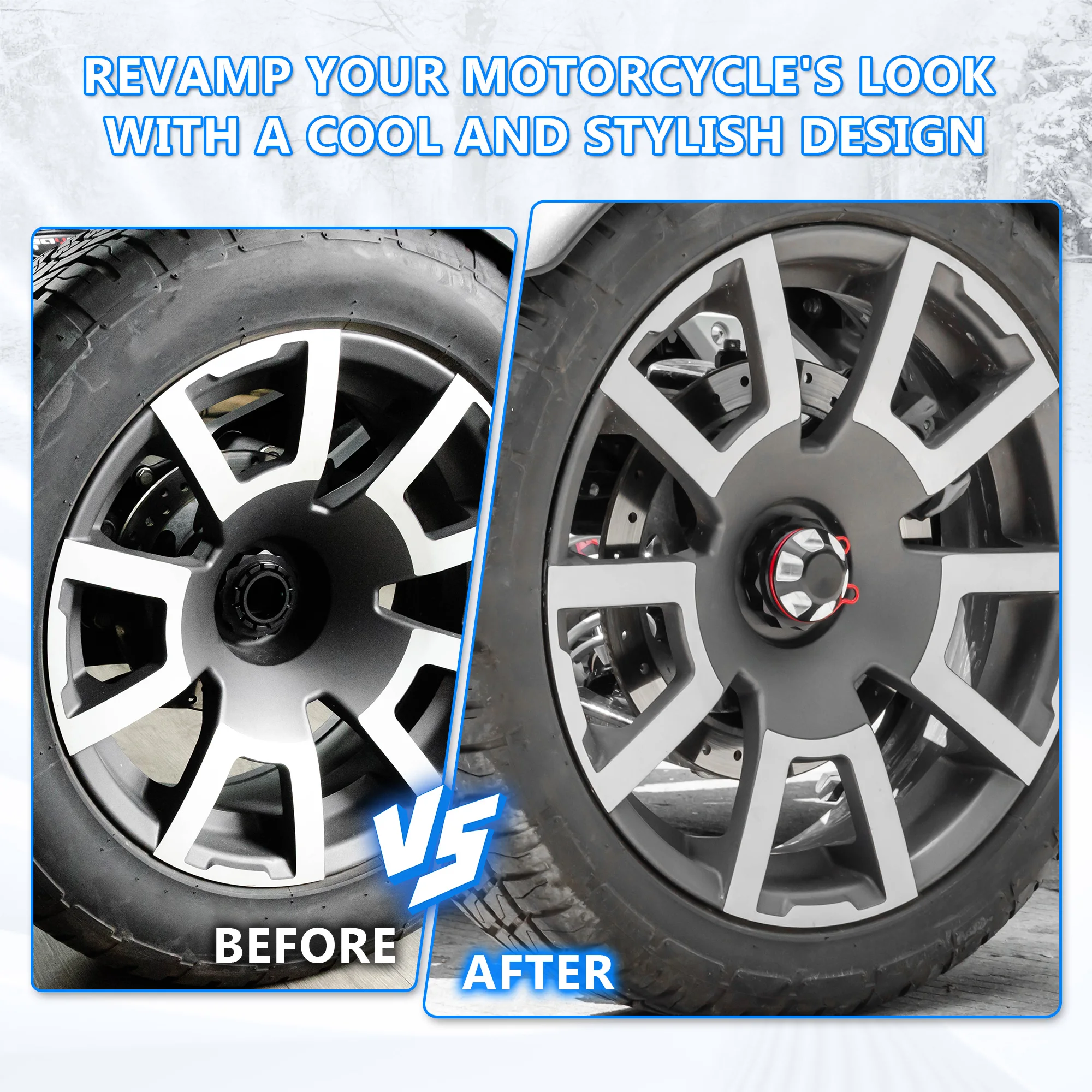 CNC Aluminum Dust Cover Wheel Bearing Caps for Can-Am Ryker 2019-2024, Waterproof Axle Cap Set – Protects Bearings from Dirt
CNC Aluminum Dust Cover Wheel Bearing Caps for Can-Am Ryker 2019-2024, Waterproof Axle Cap Set – Protects Bearings from Dirt