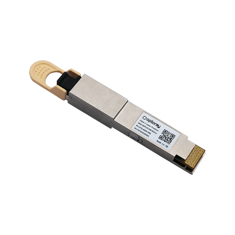 400GBASE-SR8 Compatible QSFP-DD Optical Transceiver Module with DOM MPO Connector 850nm 100m MMF for Fiber Network Use
400GBASE-SR8 Compatible QSFP-DD Optical Transceiver Module with DOM MPO Connector 850nm 100m MMF for Fiber Network Use