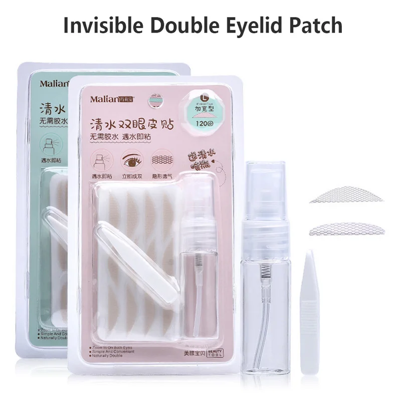 120pcs Natural Eye-Lift Mesh-Lace Invisible Double-fold Eyelid Sticker Transparent Invisible Self-adhesive Eyelid Tape Sticker
120pcs Natural Eye-Lift Mesh-Lace Invisible Double-fold Eyelid Sticker Transparent Invisible Self-adhesive Eyelid Tape Sticker