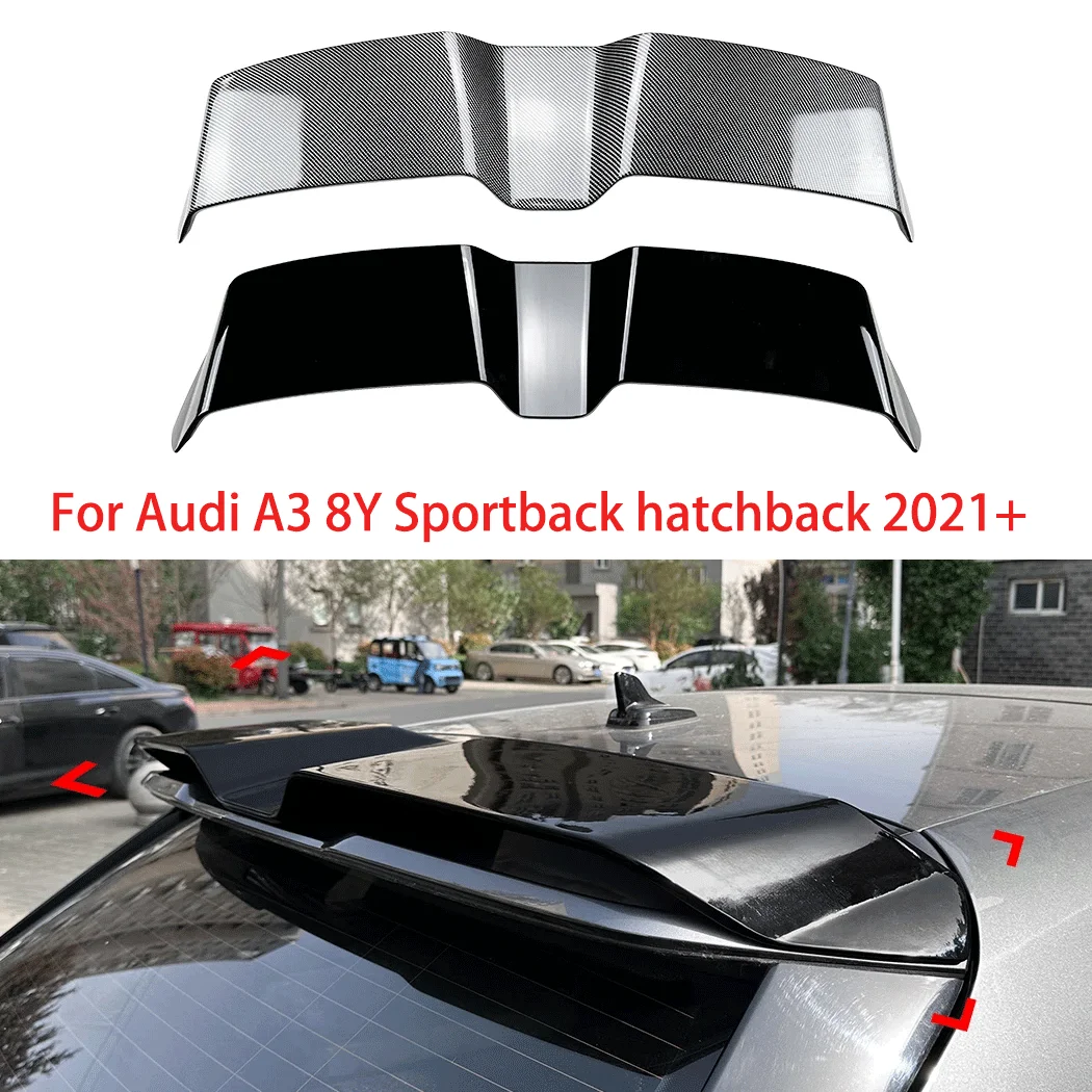 Car Tail Wing Spoiler Roof Trunk Fixed Wind Wing For Audi A3 8Y Sportback hatchback 2021+ Body Exterior Styling Decoration Kit
Car Tail Wing Spoiler Roof Trunk Fixed Wind Wing For Audi A3 8Y Sportback hatchback 2021+ Body Exterior Styling Decoration Kit