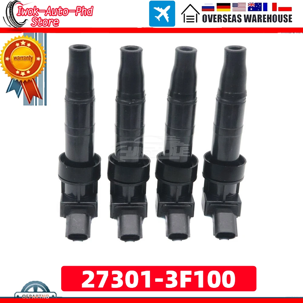 Автомобильные катушки зажигания 27301-3F100 для GENESIS G80 HYUNDAI EQUUS GENESIS GENESIS COUPE SANTA FE SONATA TUCSON KIA 4 шт. 27300-3F100
Автомобильные катушки зажигания 27301-3F100 для GENESIS G80 HYUNDAI EQUUS GENESIS GENESIS COUPE SANTA FE SONATA TUCSON KIA 4 шт. 27300-3F100
