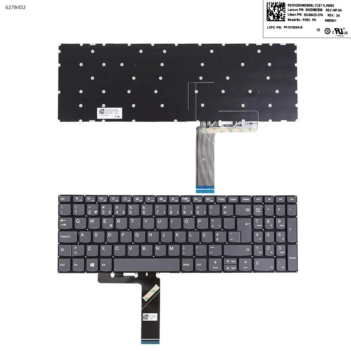 Клавиатура для ноутбука PO Lenovo IdeaPad 720s-15isk 720s-15ikb v330-15ikb v330-15isk Серая
Клавиатура для ноутбука PO Lenovo IdeaPad 720s-15isk 720s-15ikb v330-15ikb v330-15isk Серая