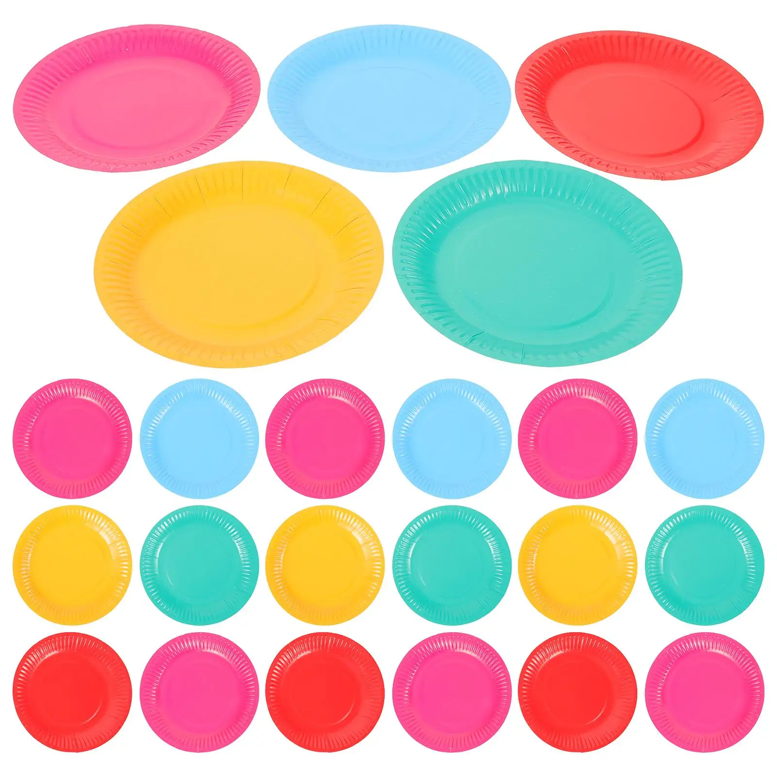 100 Pcs Color Paper Plates Disposable Party Tray Cake Plate Celebrations Birthday Eco Friendly Food Grade Safe
100 Pcs Color Paper Plates Disposable Party Tray Cake Plate Celebrations Birthday Eco Friendly Food Grade Safe