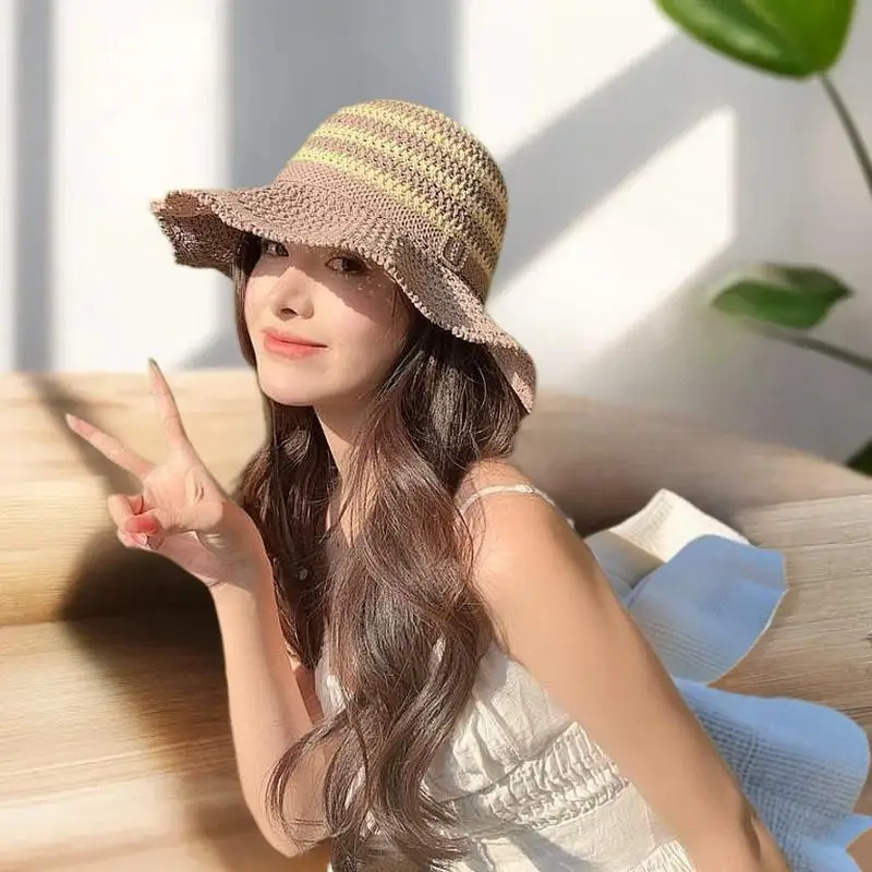 Summer Straw Hat Big Wide Brim Foldable Beach Sun Hat Straw Floppy Sun Block UV Protection Hat Ladies Outdoor Travel Straw Hat
Summer Straw Hat Big Wide Brim Foldable Beach Sun Hat Straw Floppy Sun Block UV Protection Hat Ladies Outdoor Travel Straw Hat
