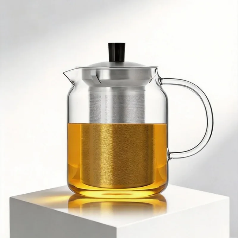 SAMADOYO-Heat-Resistant Glass Teapot, Large Capacity Tea Maker, Tea Water Separation and Filtration, Household Teapot
SAMADOYO-Heat-Resistant Glass Teapot, Large Capacity Tea Maker, Tea Water Separation and Filtration, Household Teapot