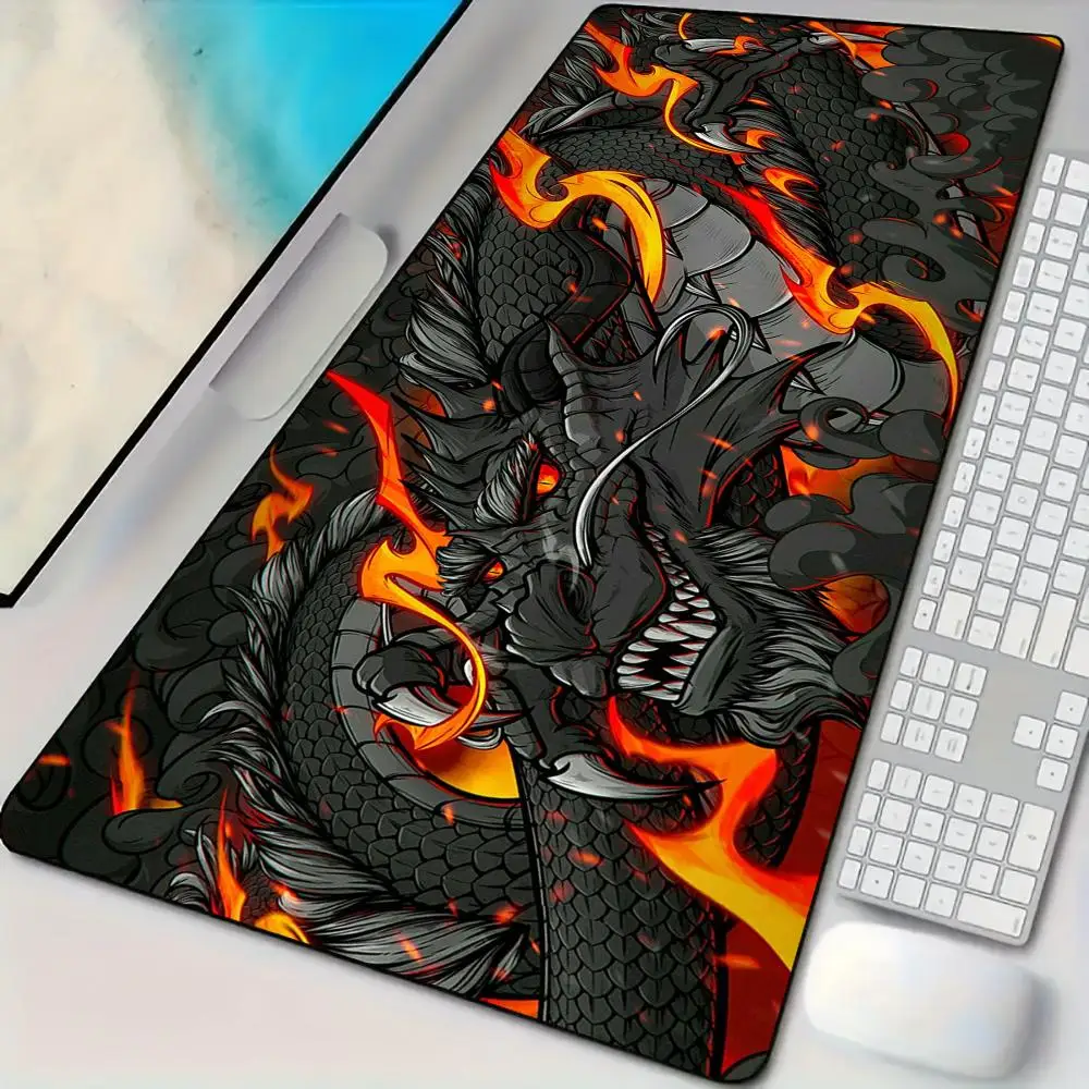 Коврик для мыши Flame Black Dragon, настольный коврик с прошитыми краями, резиновая противоскользящая основа, аксессуары для ПК, игровой коврик, коврик для клавиатуры, коврик для мыши, коврик
Коврик для мыши Flame Black Dragon, настольный коврик с прошитыми краями, резиновая противоскользящая основа, аксессуары для ПК, игровой коврик, коврик для клавиатуры, коврик для мыши, коврик